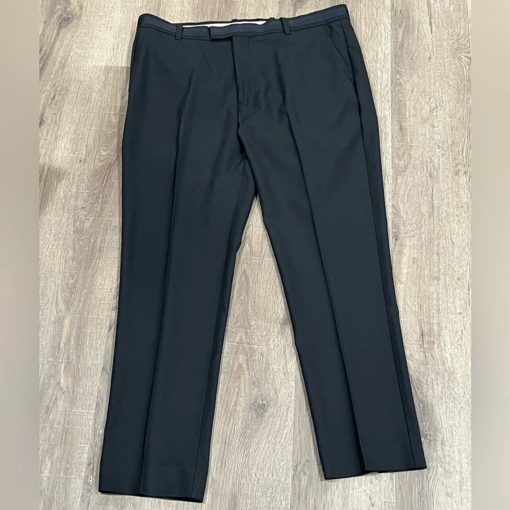 G/FORE 38W 32L Lux Designer Golf Cotton Pants Belt Design Greyson Performance